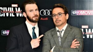 Chris Evans’ Response To Robert Downey Jr’s Tweet Tears Up Fans