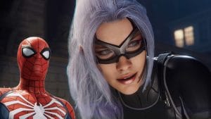 An NSFW Moment Caught By Spider-Man Player Featuring The Black Cat