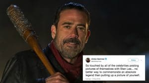 Walking Dead Star Jeffrey Dean Morgan Slams Armie Hammer For Criticising Stan Lee Tributes
