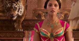 Aladdin: First Look at Jasmine and Rajah The Tiger Revealed In Trailer
