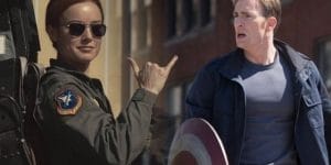 Chris Evans congratulates Brie Larson captain marvel box office