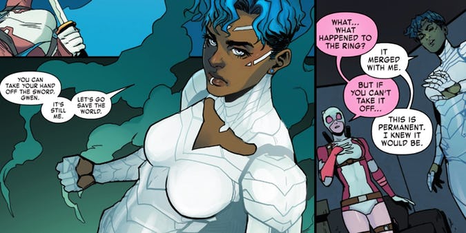 Ramone Watts as 'Alloy' from West Coast Avengers comic (by Marvel Comics) Ramone Watts as 'Alloy' from West Coast Avengers comic (by Marvel Comics)