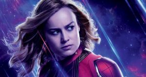 A closer look at Captain Marvel’s new suit from Avengers: Endgame photos.