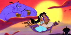 After The End Of The Animated Aladdin Movie, What Happened To The Genie?