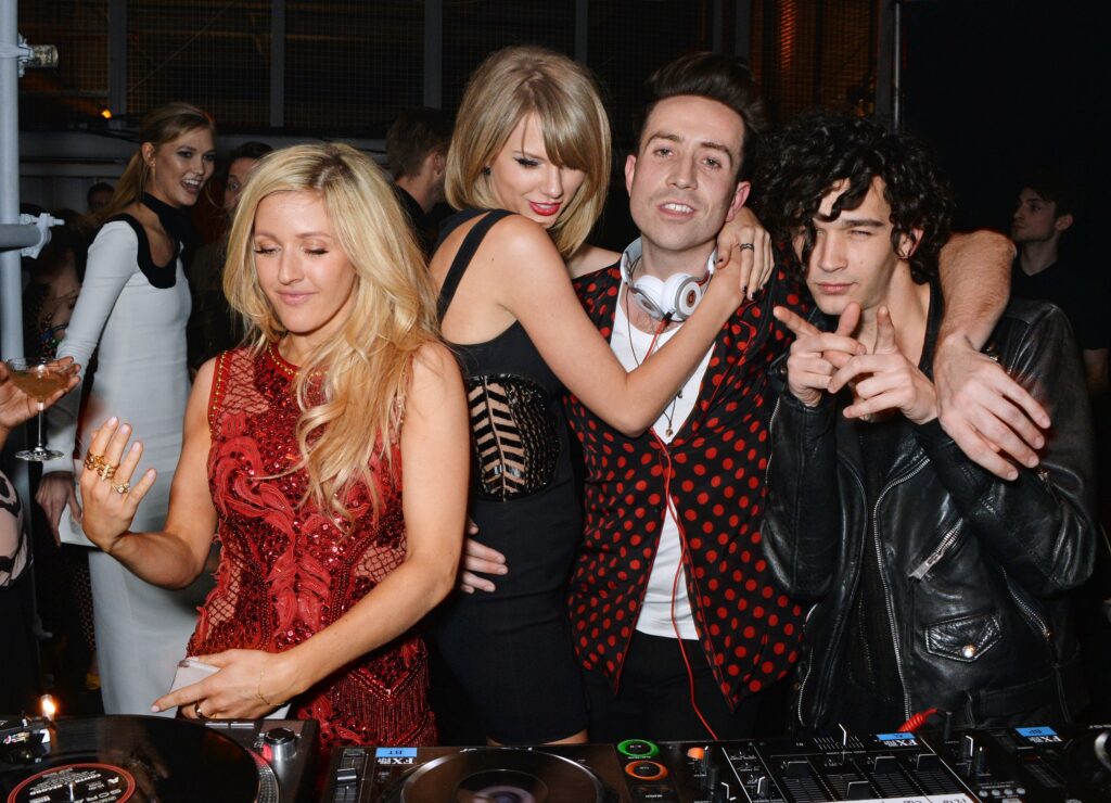 Taylor Swift and Matty Healy