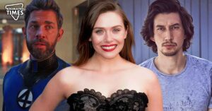 Elizabeth Olsen is Confused it’s Adam Driver, Not John Krasinski Who’ll Play Reed Richards after Doctor Strange 2: “But why did John Krasinski do it?”