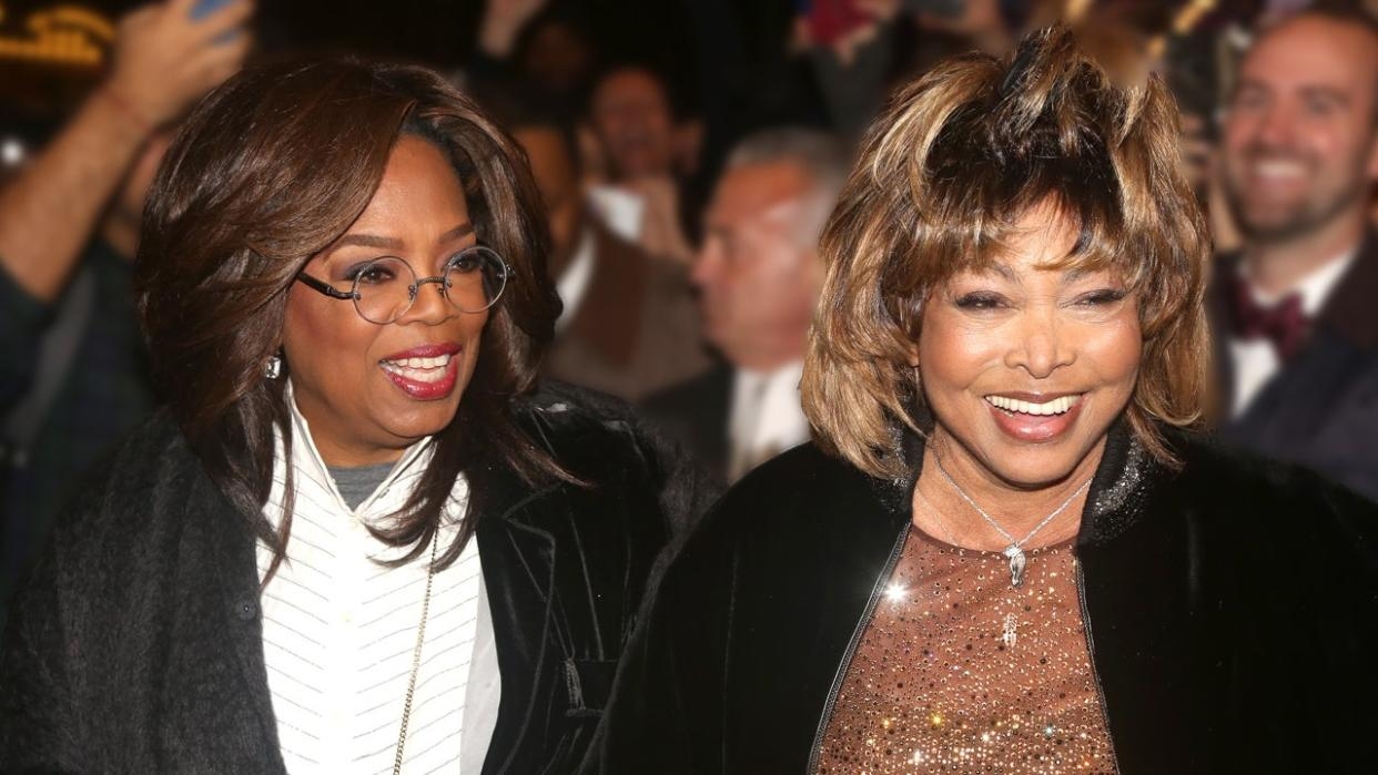 Tina Turner and Oprah Winfrey