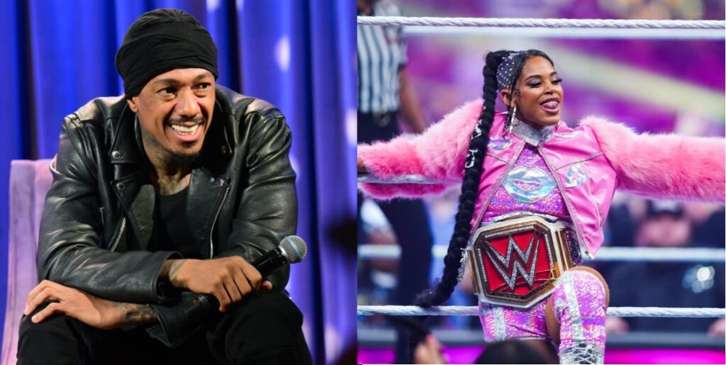 Nick Cannon and Bianca Belair