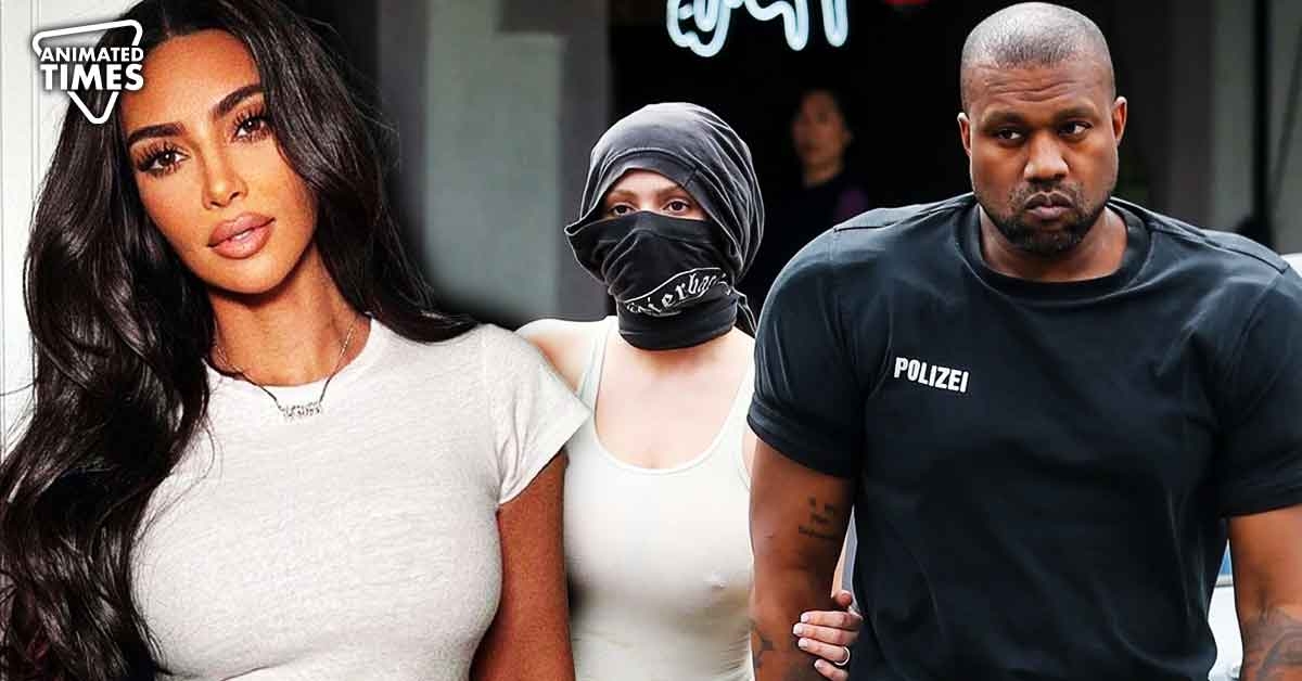 Is Kanye West Overcompensating for Something? Kim K’s Ex Spotted Wearing Shoulder Pads in Public With New Wife Bianca Censori