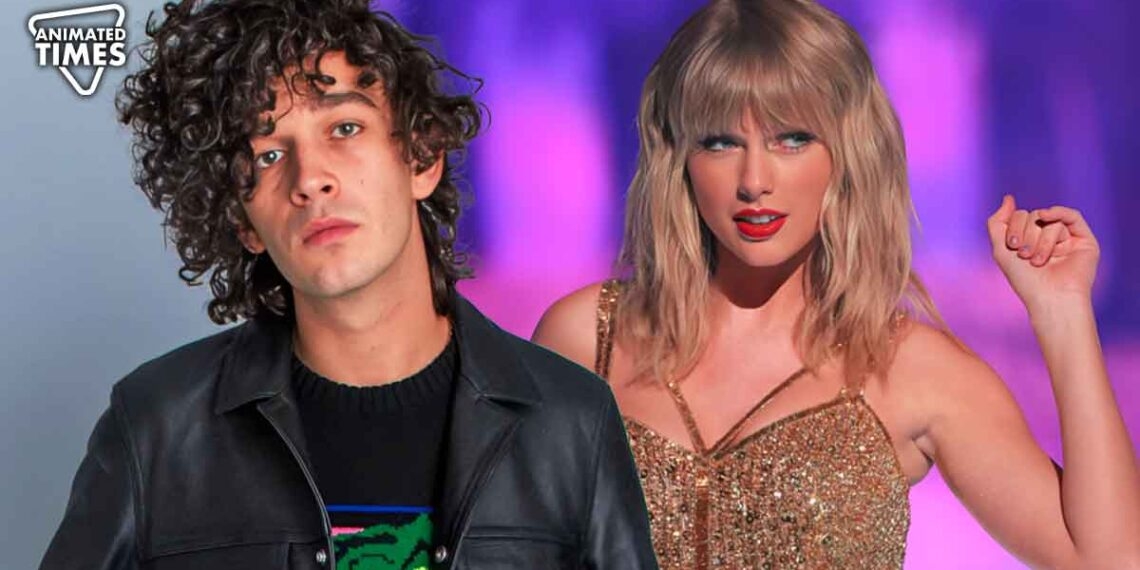 "Disgusting man that does anything for a buzz": Taylor Swift's Boyfriend Matty Healy Kissing Male Security Guard Upsets Fans