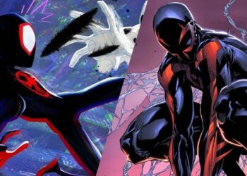 Let's expose the beginnings of that trauma Across the Spider-Verse Had to Flesh Out Spider-Man 2099 as Early Scripts Made Him Too big of an ahole
