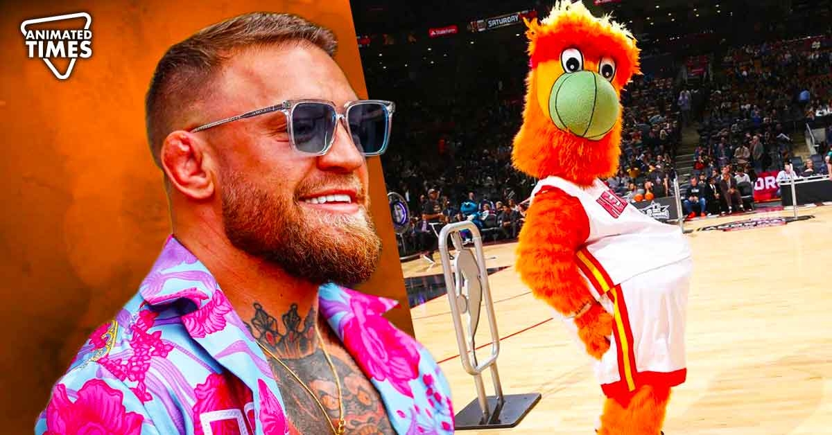 Conor McGregor Puts Miami Heat Mascot to Sleep With His Notorious Left Hook as Pain Relief Advertisement Goes Horribly Wrong