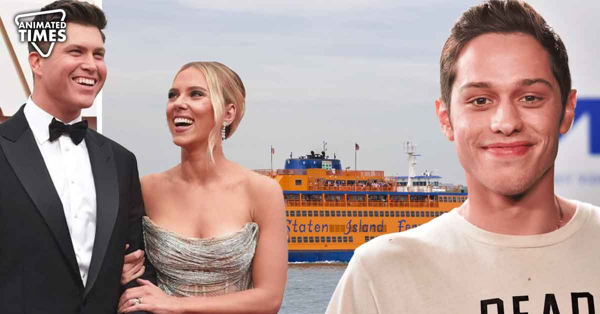Scarlett Johansson’s Husband Colin Jost Denies Pete Davidson’s Claims After Buying Staten Island Ferry Together