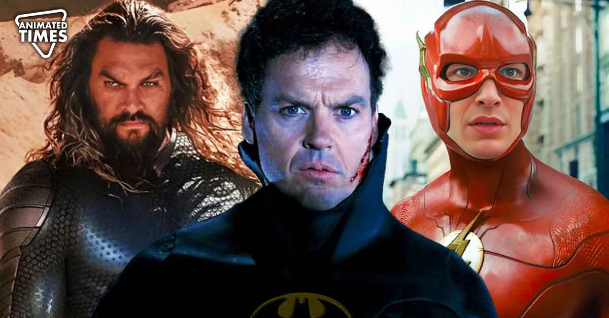 Michael Keaton’s Batman Was Kicked Out From Jason Momoa’s Aquaman 2 Because of Ezra Miller’s ‘The Flash’