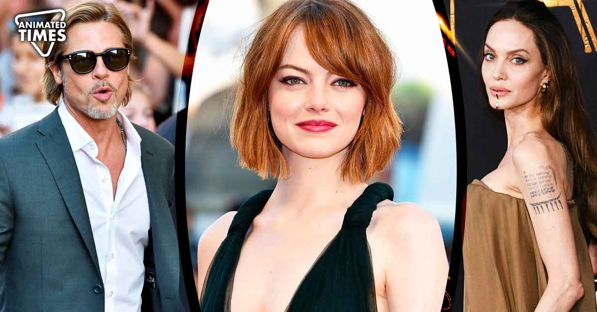 “Probably not the best idea”: Emma Stone Put Angelina Jolie and Brad Pitt in an Uncomfortable Spot at an Award Show