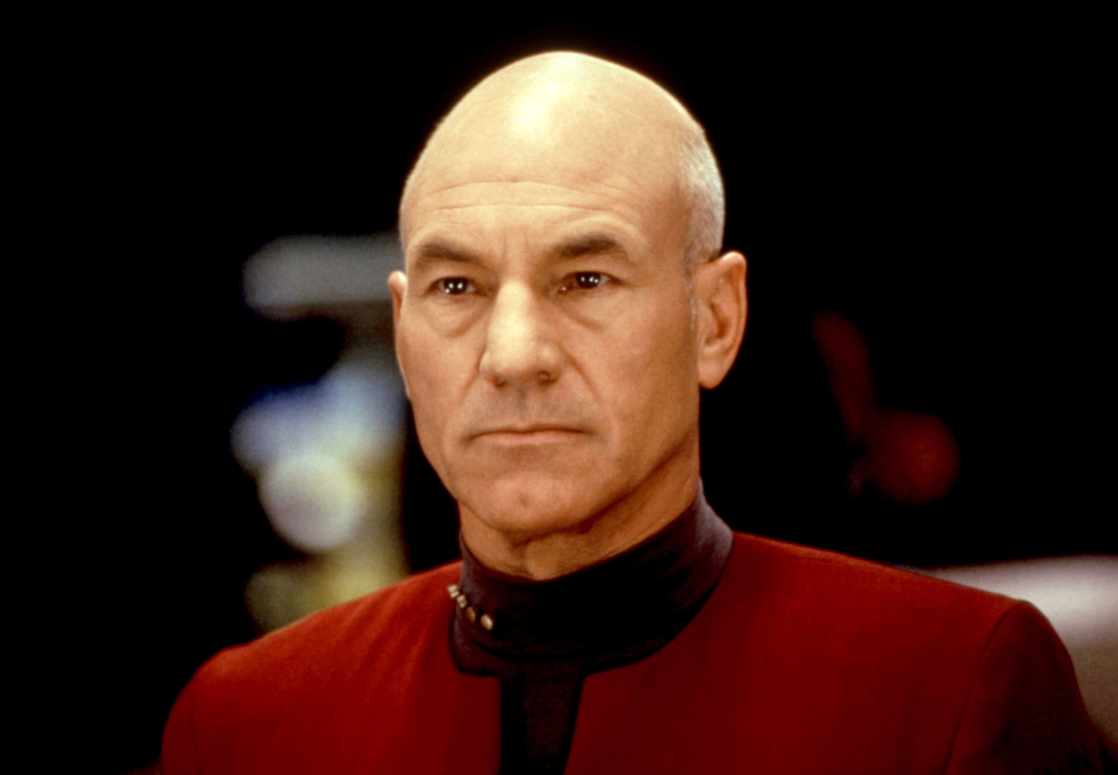 Patrick Stewart as Captain Jean-Luc Picard in Star Trek