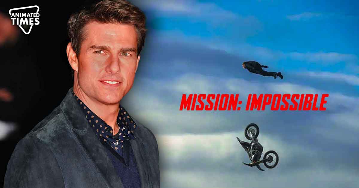 “The definition of living life without fear”: New Look at Tom Cruise’s Mission Impossible 7 Bike Stunt Creates Internet Firestorm