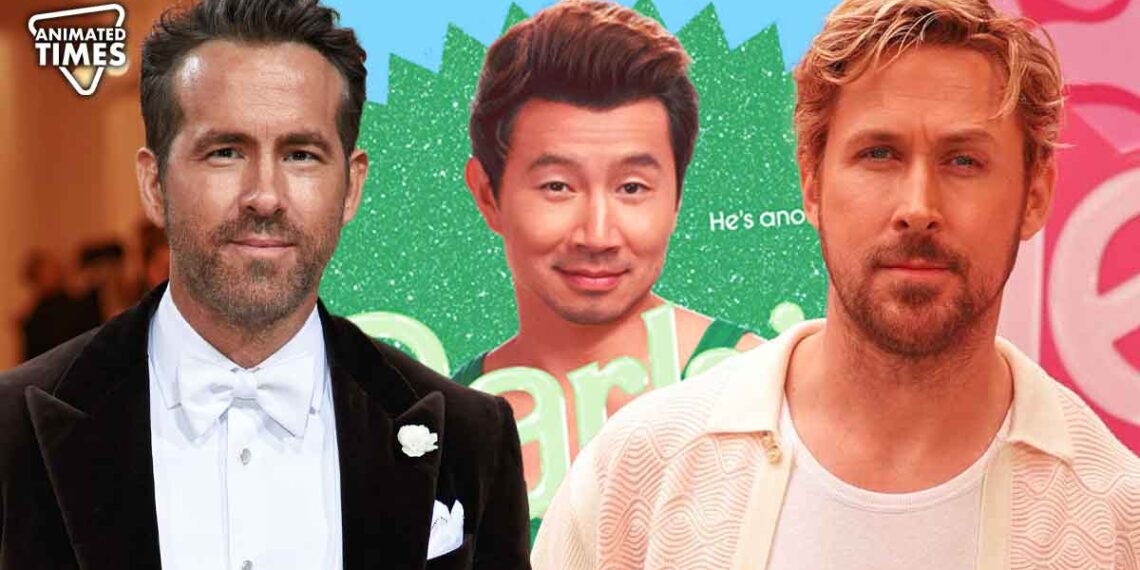 After Ryan Gosling Barbie Star Simu Liu Wants Ryan Reynolds As A New Ken Lets Get The Ryans 