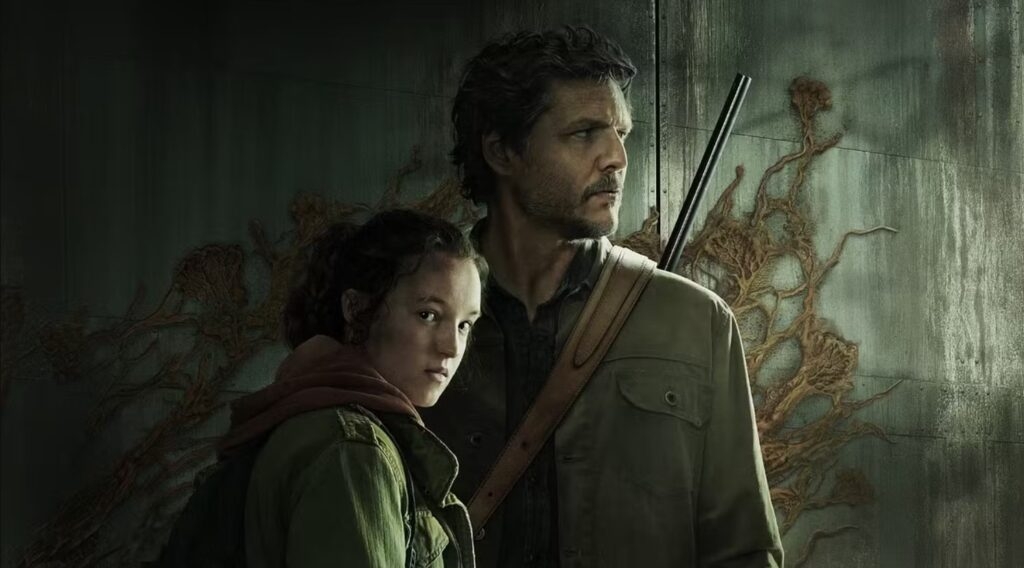 Picture of Joel and Ellie from HBO's The Last of Us Tv Series