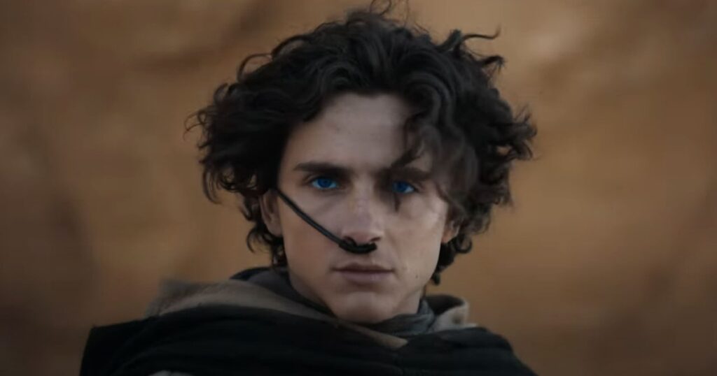 Timothee Chalamet in Dune Part 2 trailer