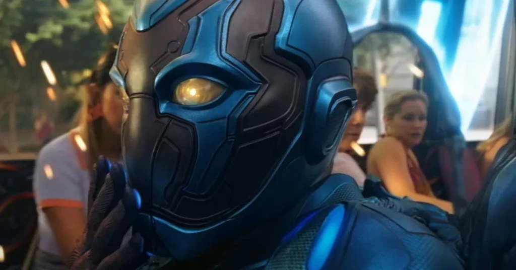 Another Picture of Blue Bettle from the Trailer