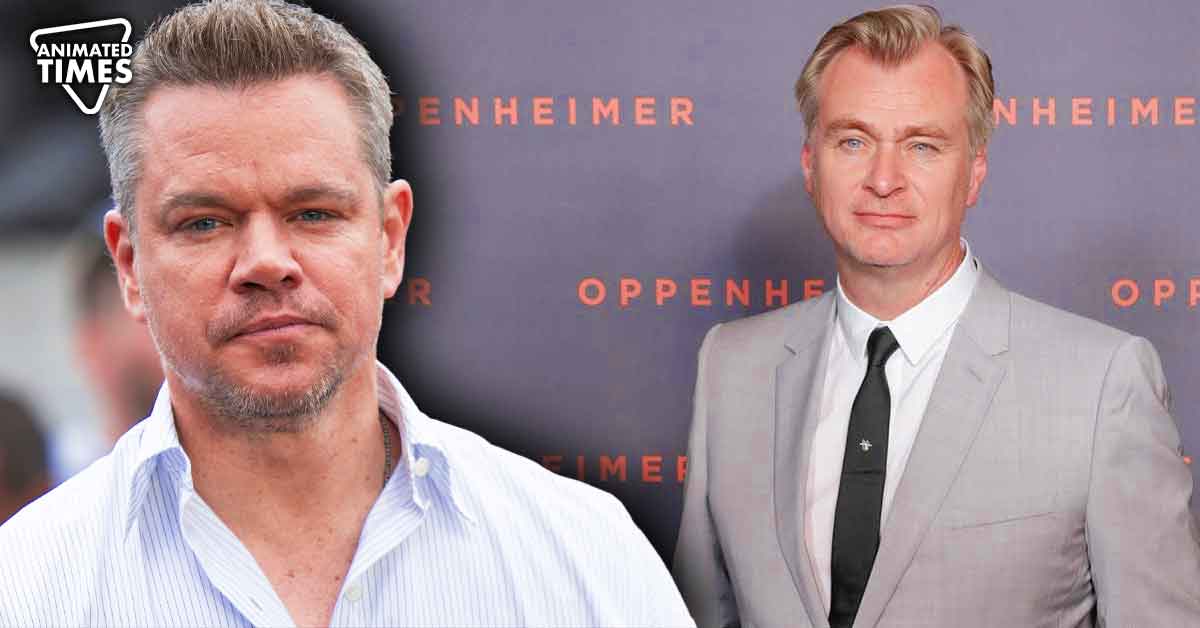 Matt Damon Reveals His Secret Christopher Nolan Deal That Stopped Him from Taking His Acting Break