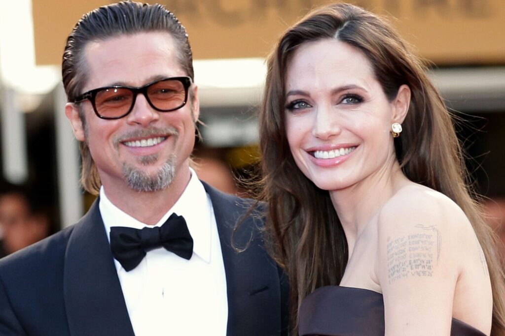 Picture of Brad Pitt and Angelina Jolie