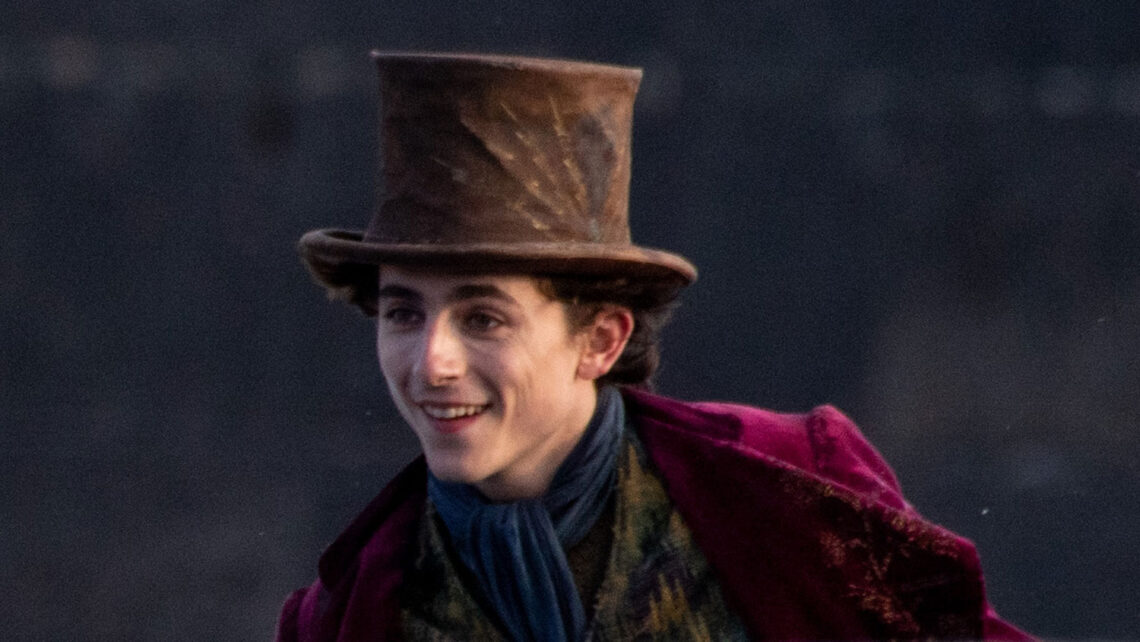 Wonka Made Timothee Chalamet Swim in a Literal Vat of Hot Chocolate