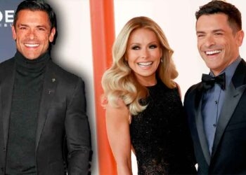 Mark Consuelos Strips Down in Live With Kelly and Mark as Fans Thirst Over His Toned Abs