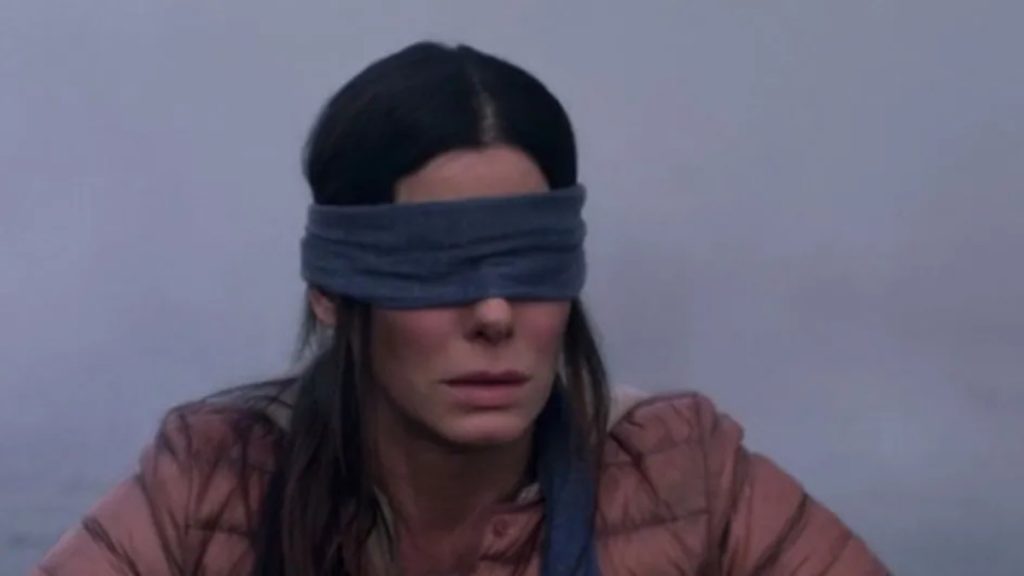 Sandra Bullock in Bird Box.