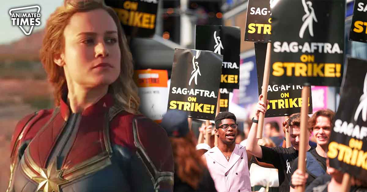 Brie Larson’s ‘Captain Marvel 2’ Faces Major Obstacle Amidst First Double Strike in Hollywood Since 1960