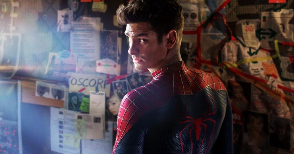 Andrew Garfield in The Amazing Spider-Man