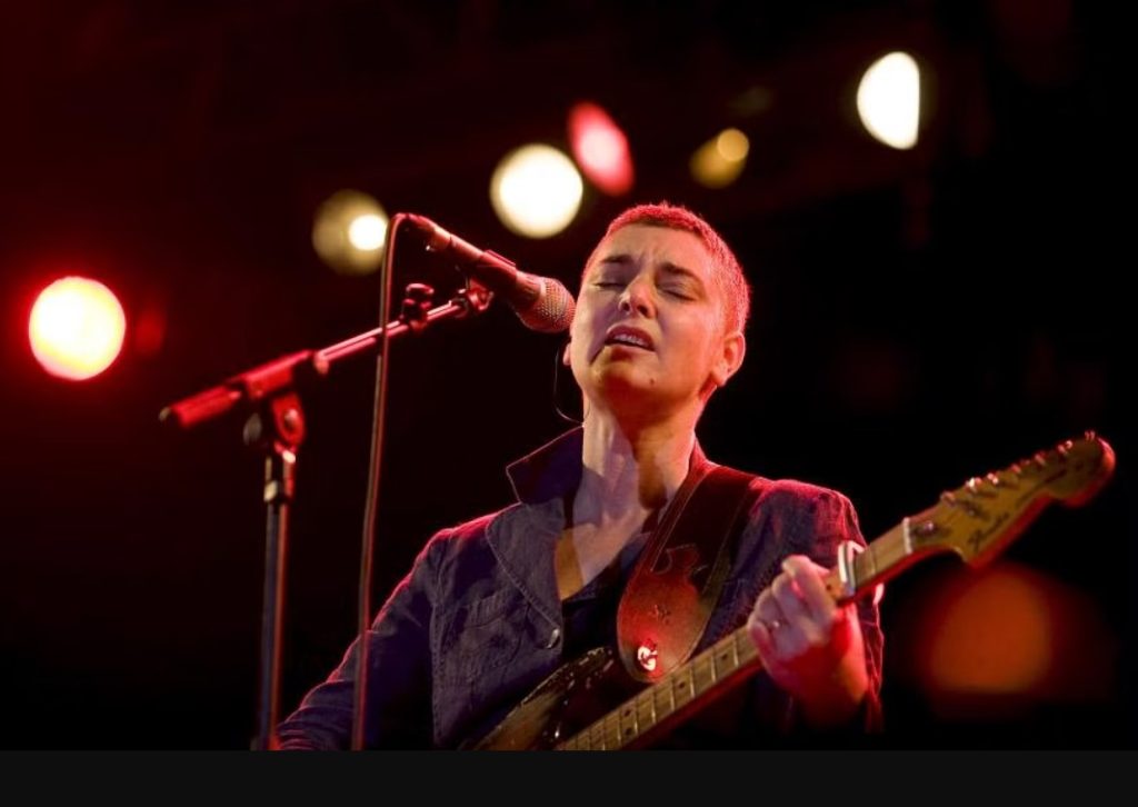 Picture of Sinead O'Connor performing