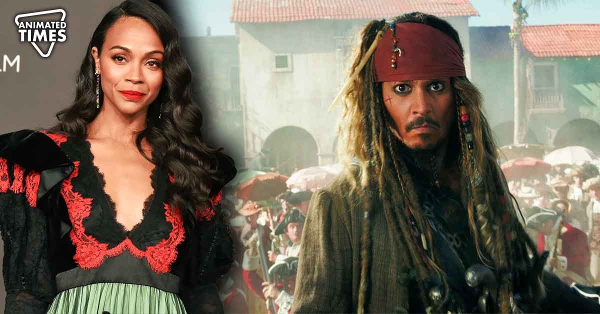 “I just felt really lost”: Zoe Saldana Does Not Want to Work in Johnny Depp’s Pirates of the Caribbean Movie Again