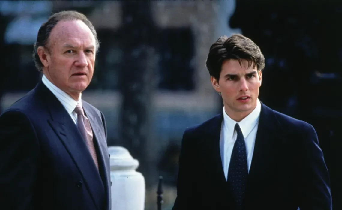 Tom Cruise and Gene Hackman in The Firm