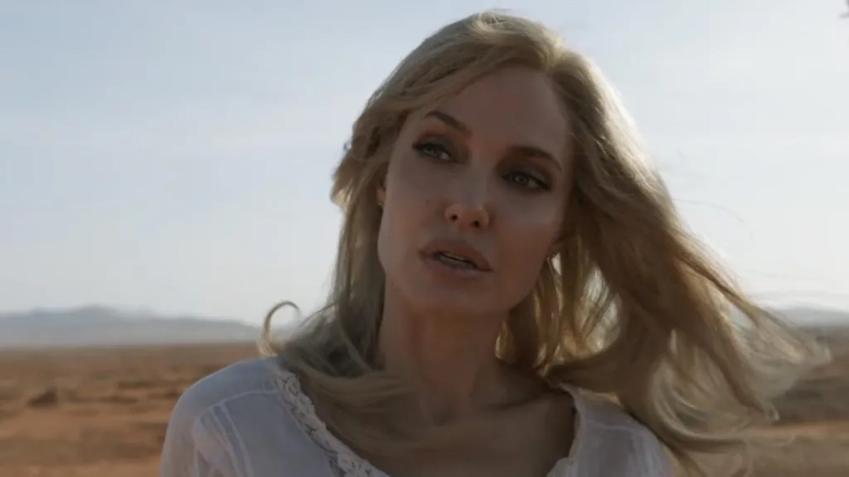 Angelina Jolie in Eternals.