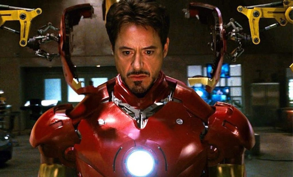 Robert Downey Jr. as Iron Man 