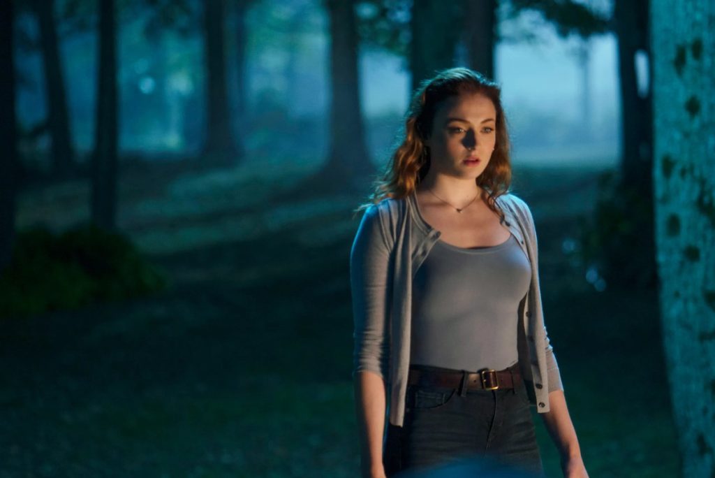 Sophie Turner in Dark Phoenix.