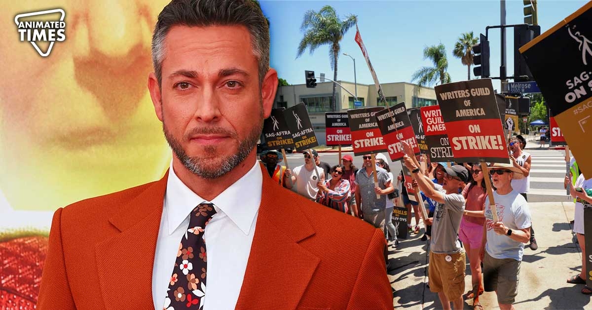 Backlash from Calling Writers Strike as ‘Dumb’ Was So Intense Zachary Levi Had to Eat His Own Words: “I fully support the WGA”