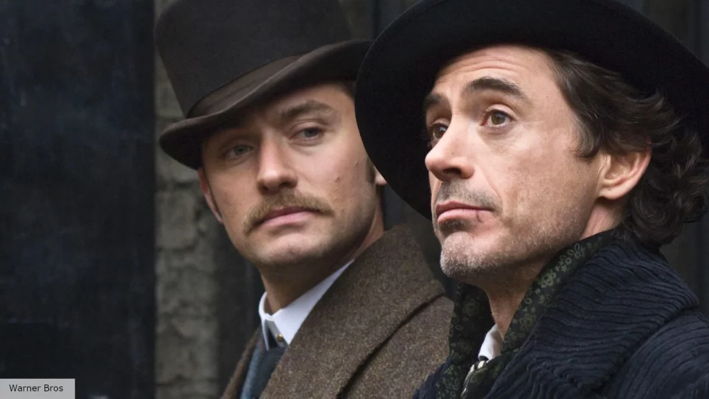 Robert Downy Jr. as Sherlock Holmes