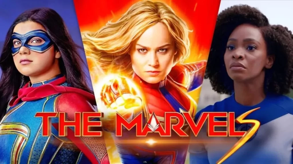 The Marvels featuring Brie Larson