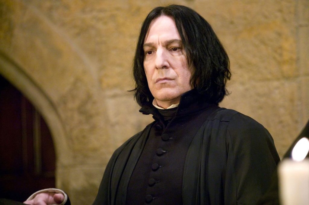 Alan Rickman as Severus Snape in Harry Potter 4