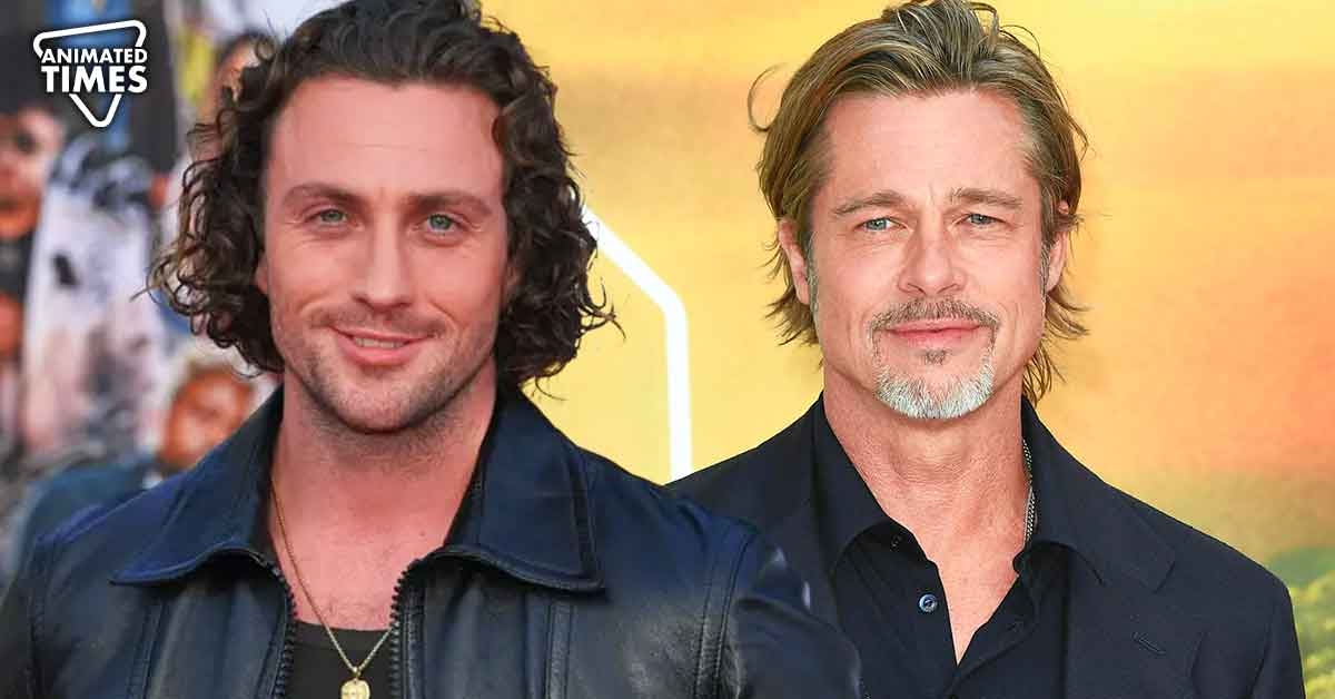 “This fool… What the f**ck are you thinking?”: Aaron Taylor-Johnson’s Strange Gift Made Eternals Star Speechless While Filming Brad Pitt Movie