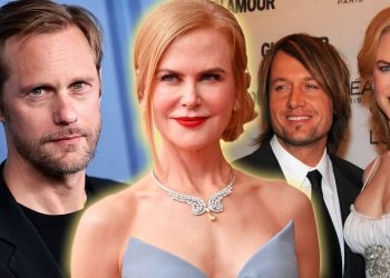 Nicole Kidman Had a Bizarre Explanation for Kissing Alexander Skarsgard in Front of Husband That Left Fans Creeped Out