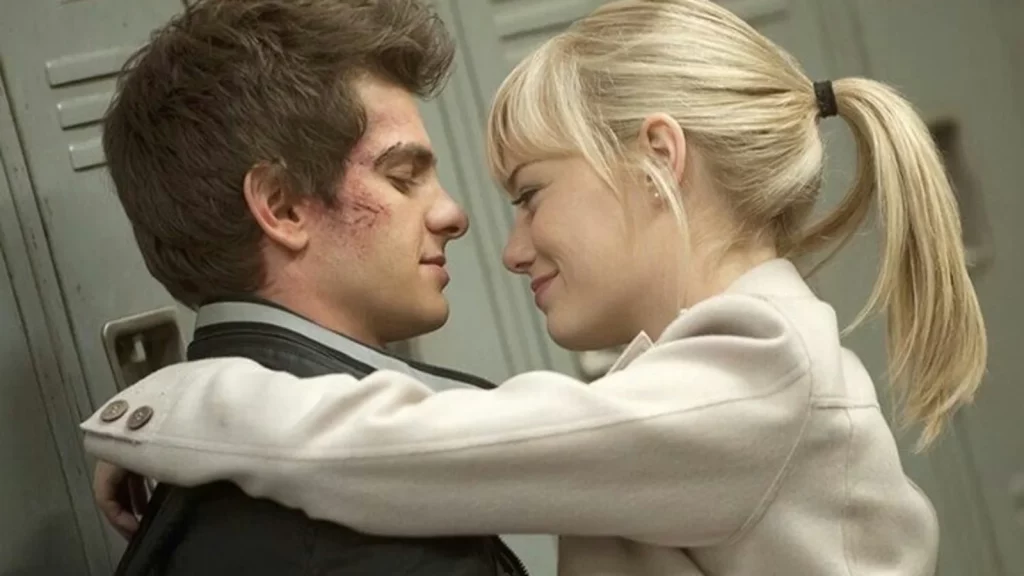 Andrew Garfield and Emma Stone in The Amazing Spider-Man 