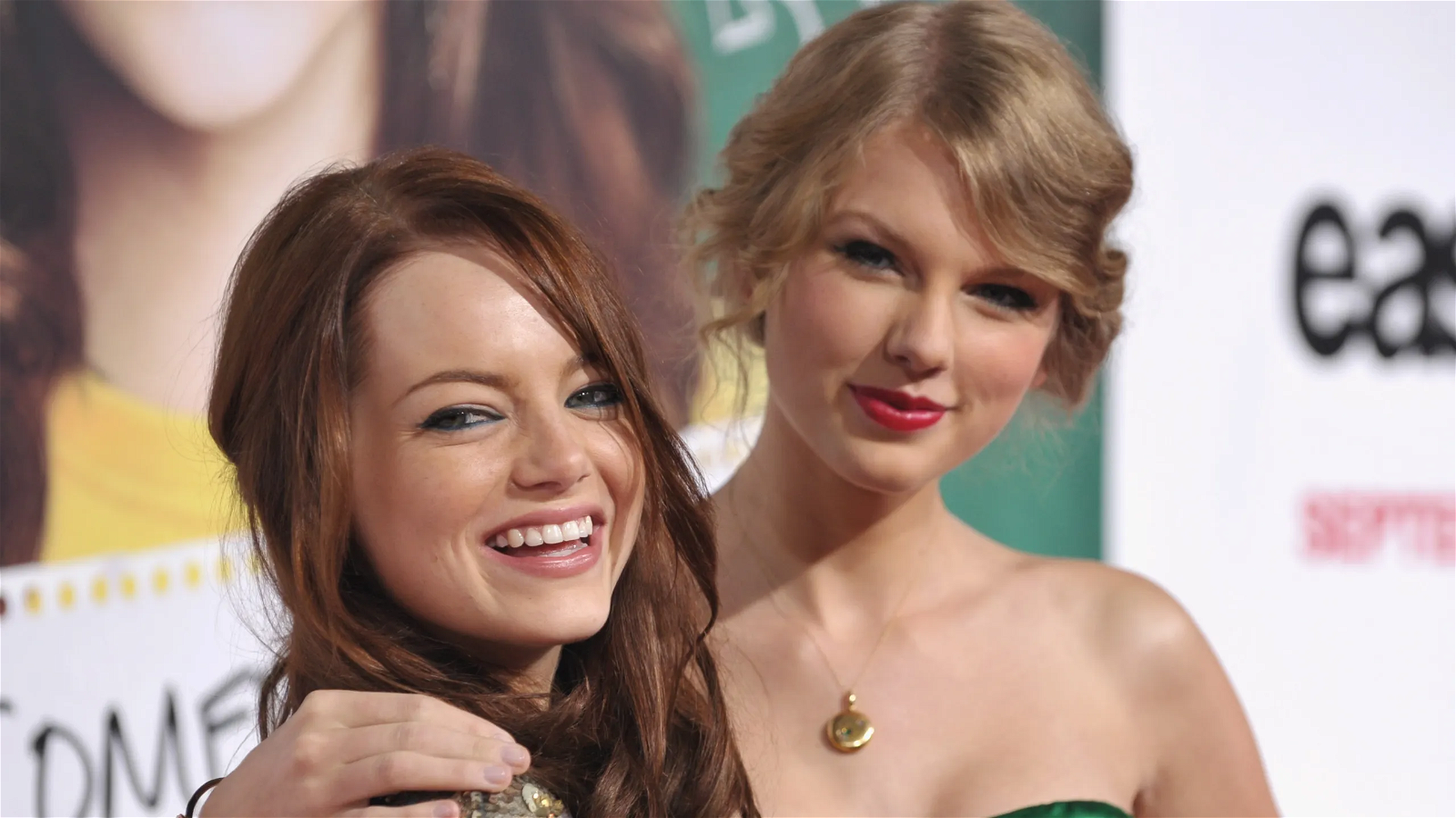 Taylor Swift with Emma Stone
