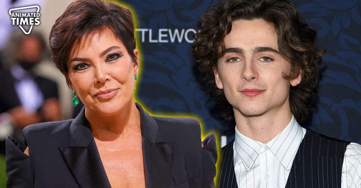 “Does he hold her make up brushes while she contours?”: Fan Accuses Kris Jenner of Making Up Rumors About Timothée Chalamet Dating Her Daughter For Publicity