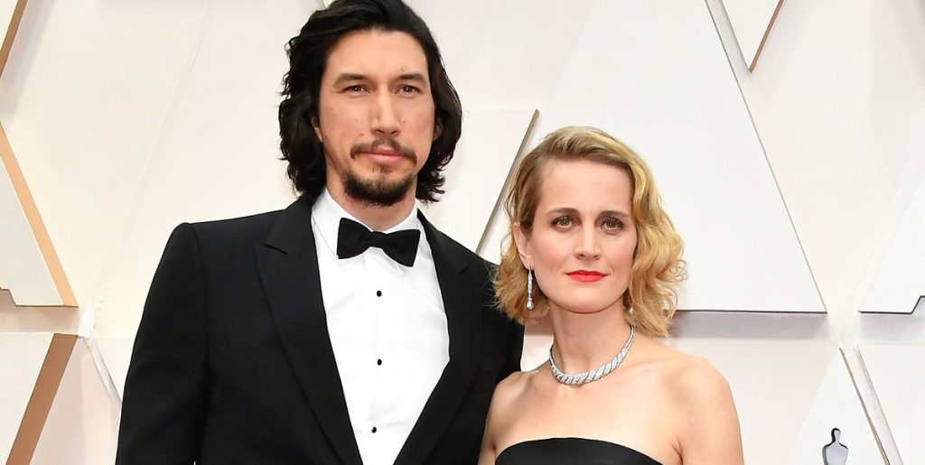 Adam Driver and wife