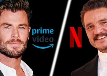 Amid Hollywood Strikes Amazon Beats Netflix in 100 Million Bidding War for Rumored Chris Hemsworth Pedro Pascal Thriller