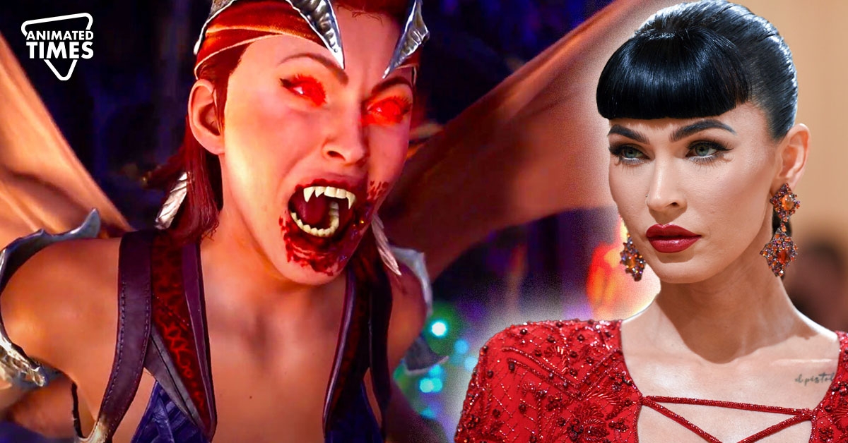 “She’s kind of me”: After Drinking MGK’s Blood Literally, Megan Fox Believes She’s A Vampire Like Nitara In Mortal Kombat 1